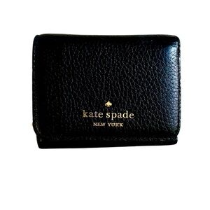Kate Spade New York Jackson Small Trifold Continental Wallet Black